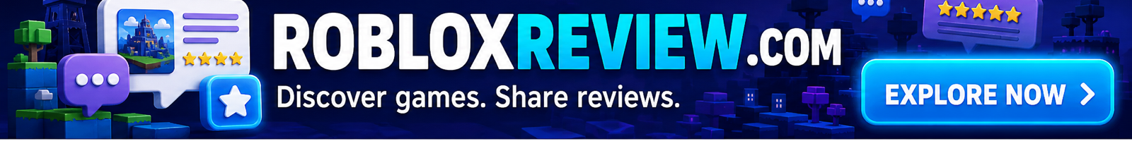 RobloxReview.com — discover games and share reviews